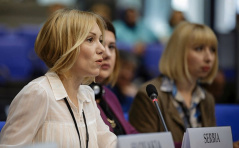 26 September 2019 MP Stefana Miladinovic, Head of the National Assembly’s standing delegation to OSCE PA